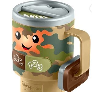 NWT Fisher Price Laugh Wake Up & Learn Baby Coffee Mug Stanley Cup